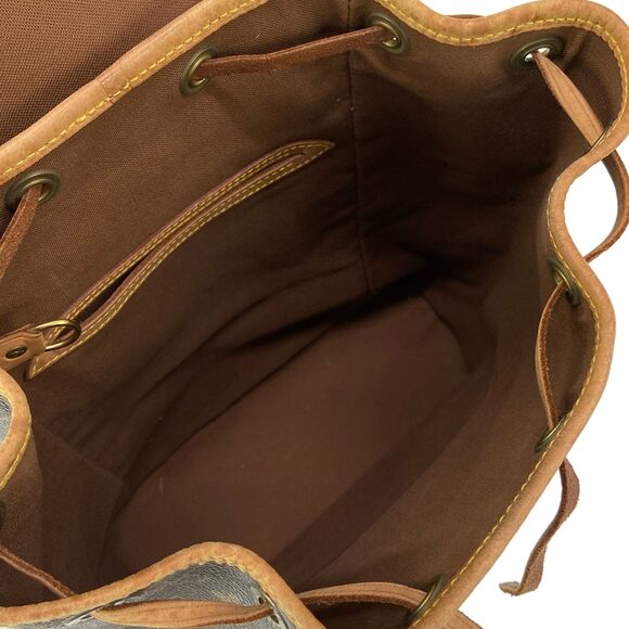 Louis Vuitton Montsouris MM Monogram Backpack M51136 Monogram Canvas Cowhide main image 4